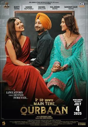 Main Tere Qurbaan 2025 Punjabi WEB-DL | Hindi Dubbed Movie